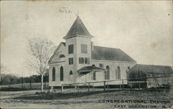 Congregational Church East Barrington, NH Postcard Postcard