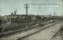Hick's Locomotive Works Postcard