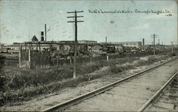 Hick's Locomotive Works Chicago Heights, IL Postcard Postcard