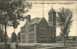 West Lebanon High School Postcard