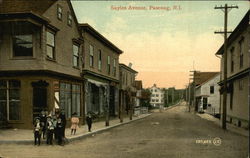 Sayles Avenue Pascoag, RI Postcard Postcard