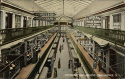 Interior of the Arcade Postcard