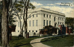 Hay Library Providence, RI Postcard Postcard