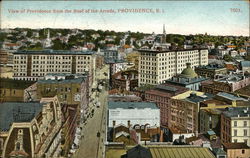 View of Providence from the Roof of the Arcade Postcard