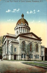 First Church of Christ Scientist Providence, RI Postcard Postcard