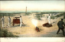 Firing the Life Line Postcard