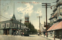 The Square, Arctic Centre West Warwick, RI Postcard Postcard