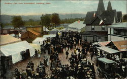 Danbury Fair From Grandstand Connecticut Postcard Postcard