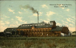 American Sugar Beet Factory Grand Island, NE Postcard Postcard