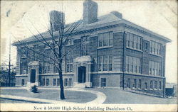 High School Building Danielson, CT Postcard Postcard