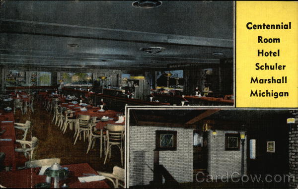 Hotel Schuler - Centennial Room Marshall Michigan