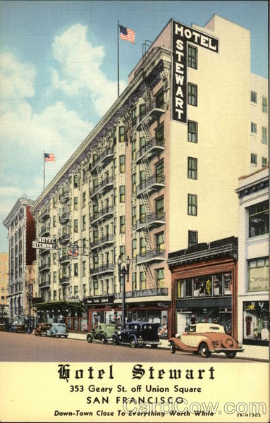 Hotel Stewart San Francisco California