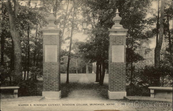 Bowdoin College - Warren E. Robinson Gateway Brunswick Maine