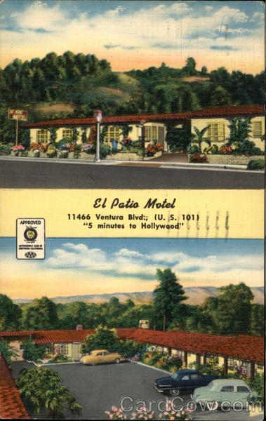 El Patio Motel North Hollywood California