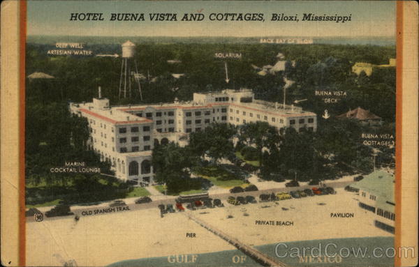 Hotel Buena Vista and Cottages Biloxi Mississippi