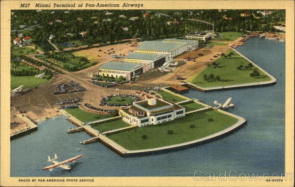 Pan-American Airways Terminal Miami Florida