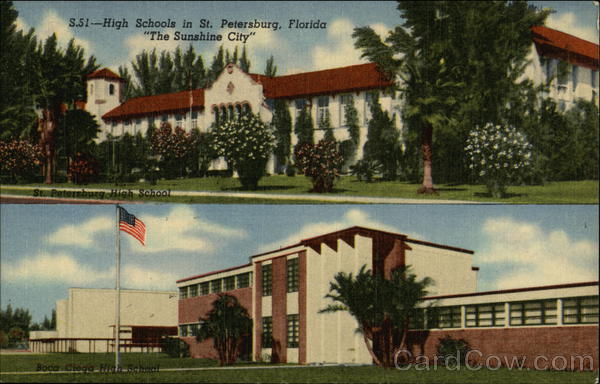 Two High Schools in The Sunshine City St. Petersburg Florida