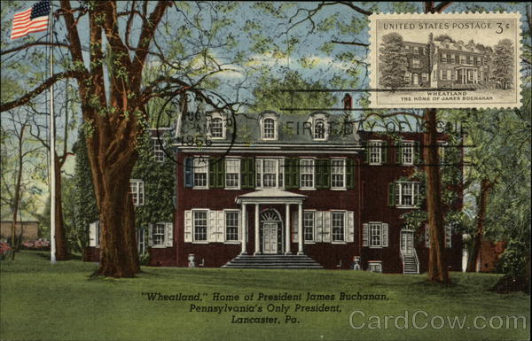Wheatland - Home of President James Buchanan Lancaster Pennsylvania