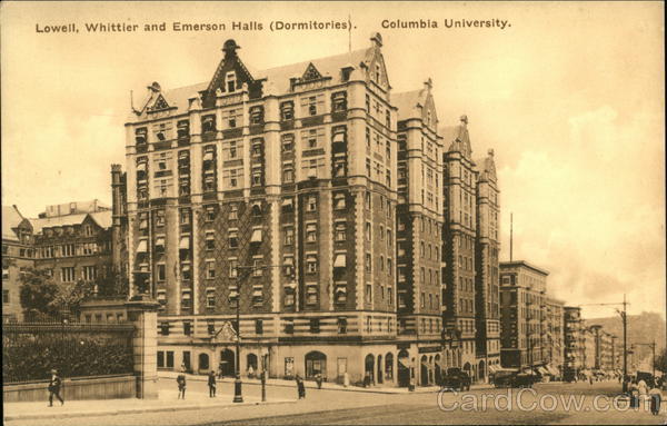 Columbia University - Lowell, Whittier and Emerson Halls New York