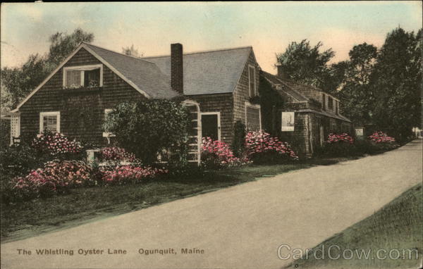 The Whistling Oyster Lane Ogunquit Maine