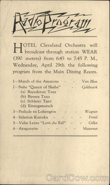 Hotel Cleveland Ohio