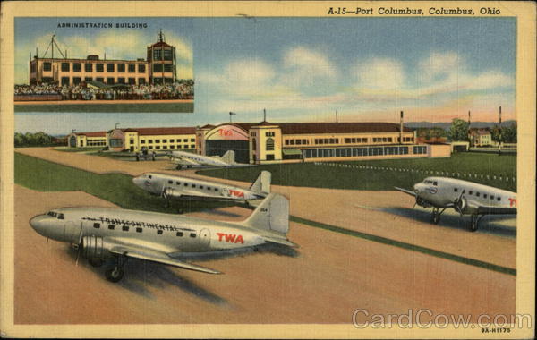 Administration Building and Port Columbus Ohio