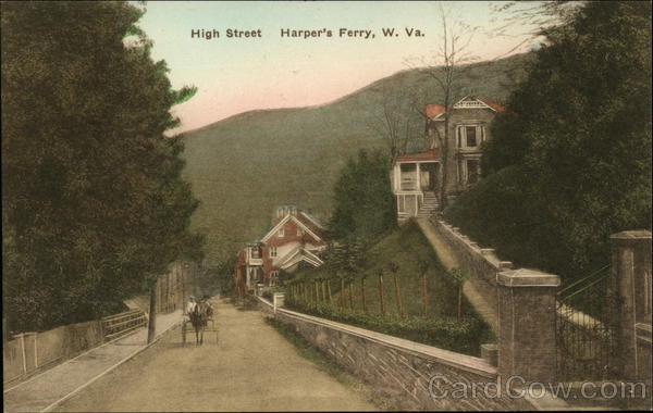 High Street Harpers Ferry West Virginia