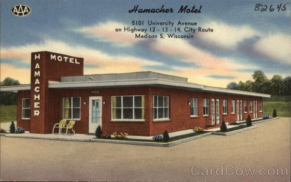 Hamacher Motel Madison Wisconsin