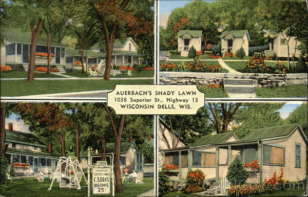 Auerbach's Shady Lawn Wisconsin Dells