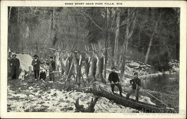 Hunting Party Park Falls Wisconsin
