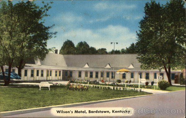 Wilson's Motel Bardstown Kentucky