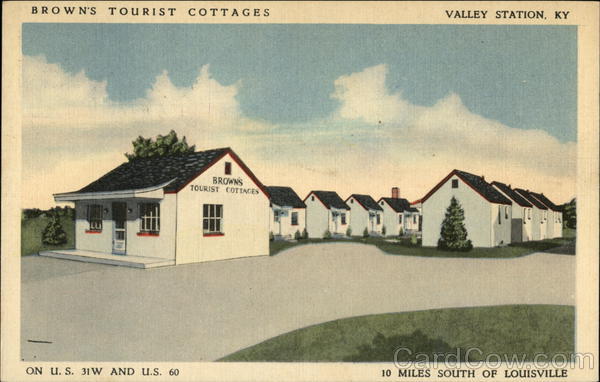 Brown's Tourist Cottages Valley Station Kentucky