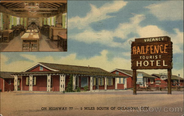 Railfence Tourist Hotel Oklahoma City