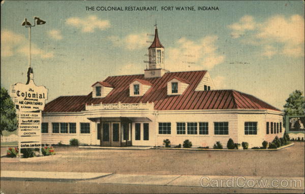 Colonial Restaurant Fort Wayne Indiana