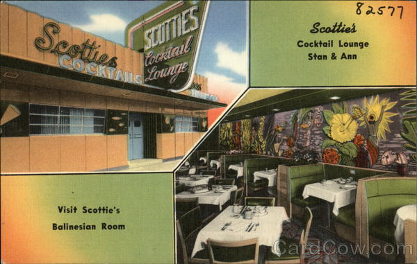 Scottie's Cocktail Lounge and Dining Room Grand Rapids Michigan