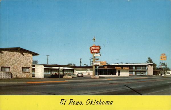 Ponderosa Motel & Restaurant El Reno Oklahoma