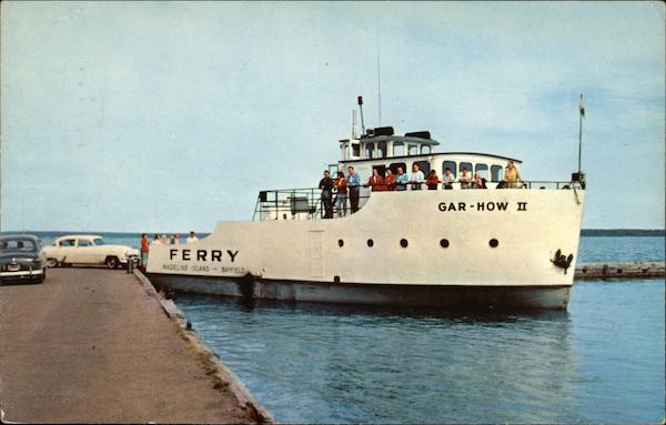 Bayfield-Madeline Island Ferry Boat - Gar-How II Ferries