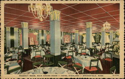 The Highland Hotel - Regency Room Postcard