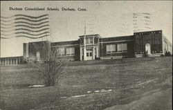 Durham Consolidated Schools Connecticut Postcard Postcard