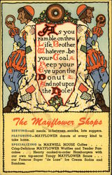 The Mayflower Donut Shop Postcard