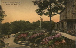 Corner - North Front Inn Postcard