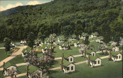 English Village West, Indian Head Postcard