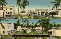 Ritzhaven Court Miami, FL Postcard Postcard