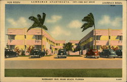 Lawramar Apartments, Normandy Isle Postcard