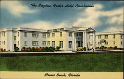 The Stephen Foster Hotel Apartments Miami Beach, FL Postcard Postcard