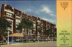 Hotel Mira-Mar Chicago, IL Postcard Postcard