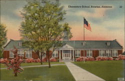 Elementary School and Grounds Brewton, AL Postcard Postcard