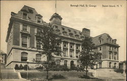 Borough Hall St. George, NY Postcard Postcard