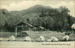 Mt. Katahdin from Baxter State Park Maine Postcard Postcard