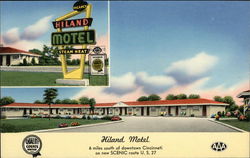 Hiland Motel Postcard